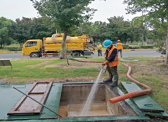 永新化油池清理